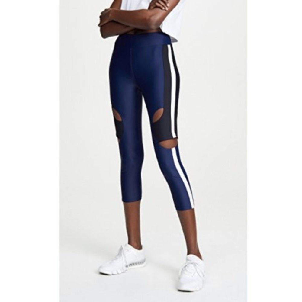 HIGH WAISTED CROPPED LEGGINGS by Cushnie et Ochs